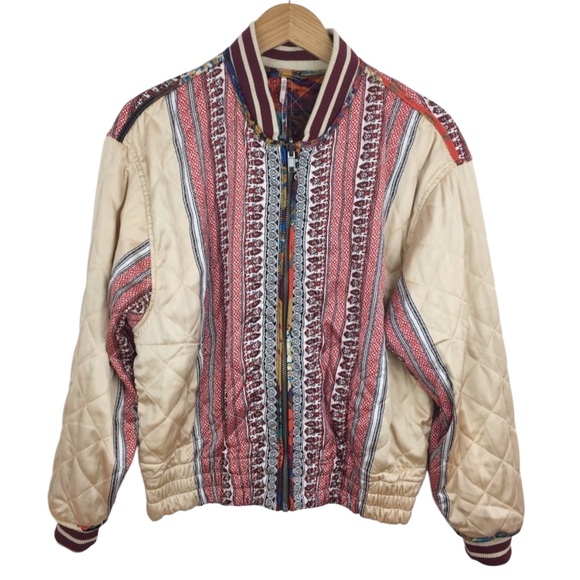 Free People Pandora Reversible Quilted Jacket Size S - Picture 5 of 6